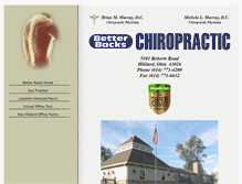 Tablet Screenshot of betterbackschiropractic.com